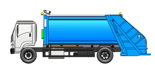 压缩式垃圾收集车缩略图